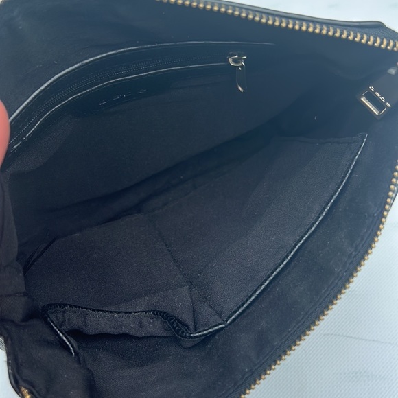 BEBE black Women’s Crossbody Bag Purse with chain - Picture 7 of 11